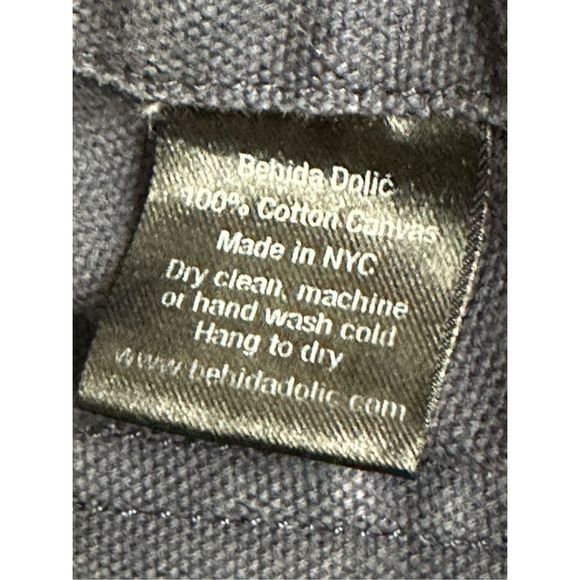 Behida Dolic Women's Straight Leg Blue Overall Bib Size L - Picture 6 of 7